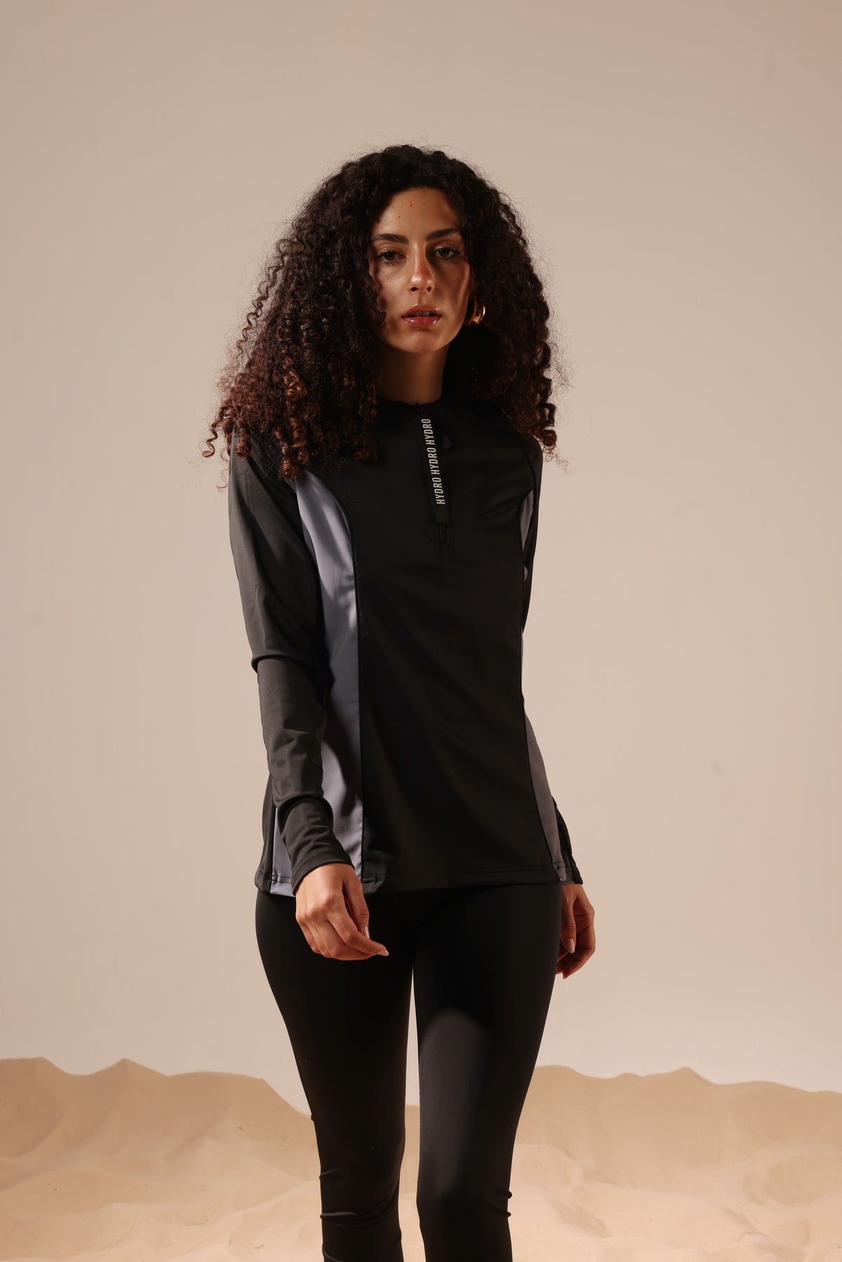 Swim Rashguard | Black River | hydroswimwear