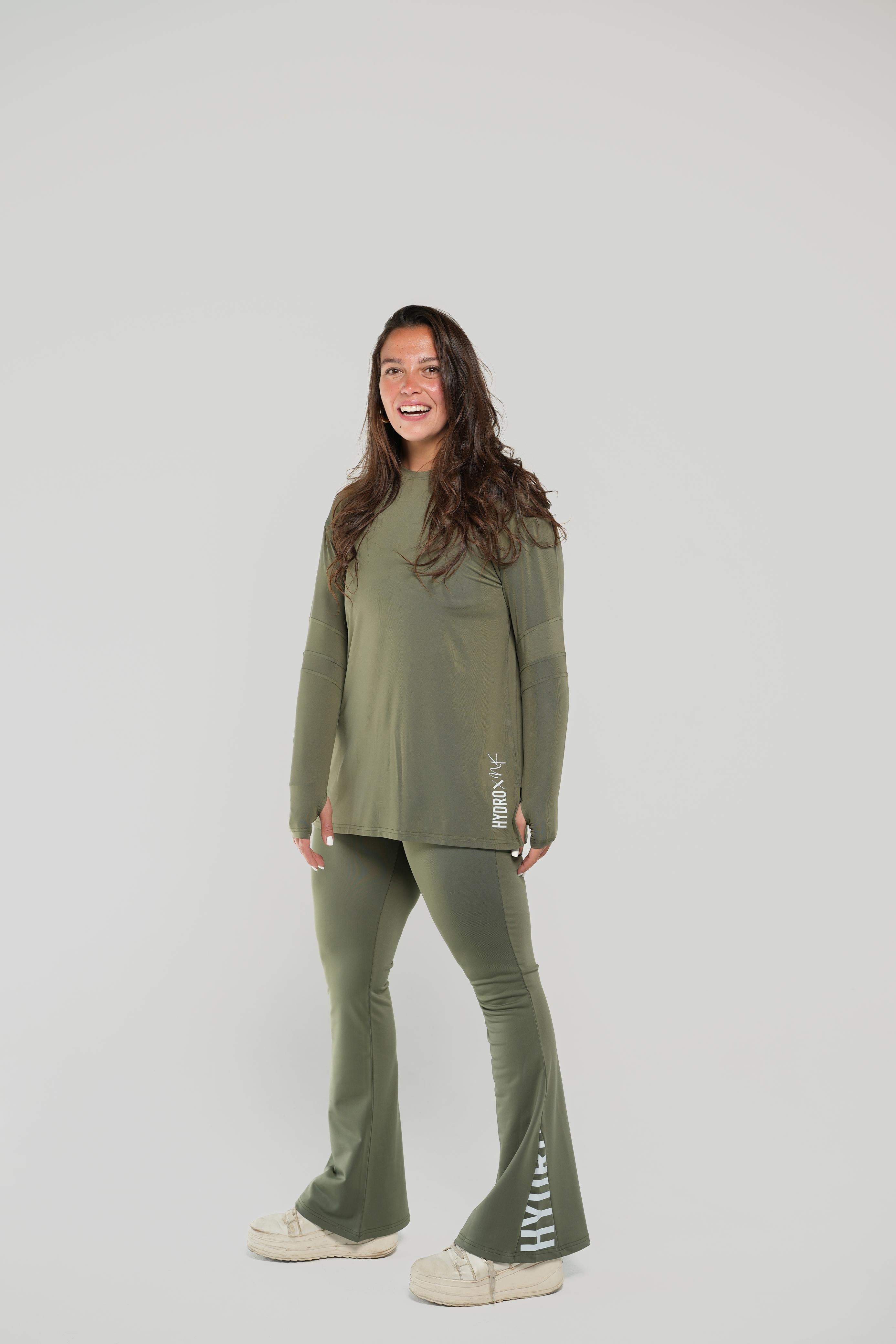 NK Flared Pants | OLIVE