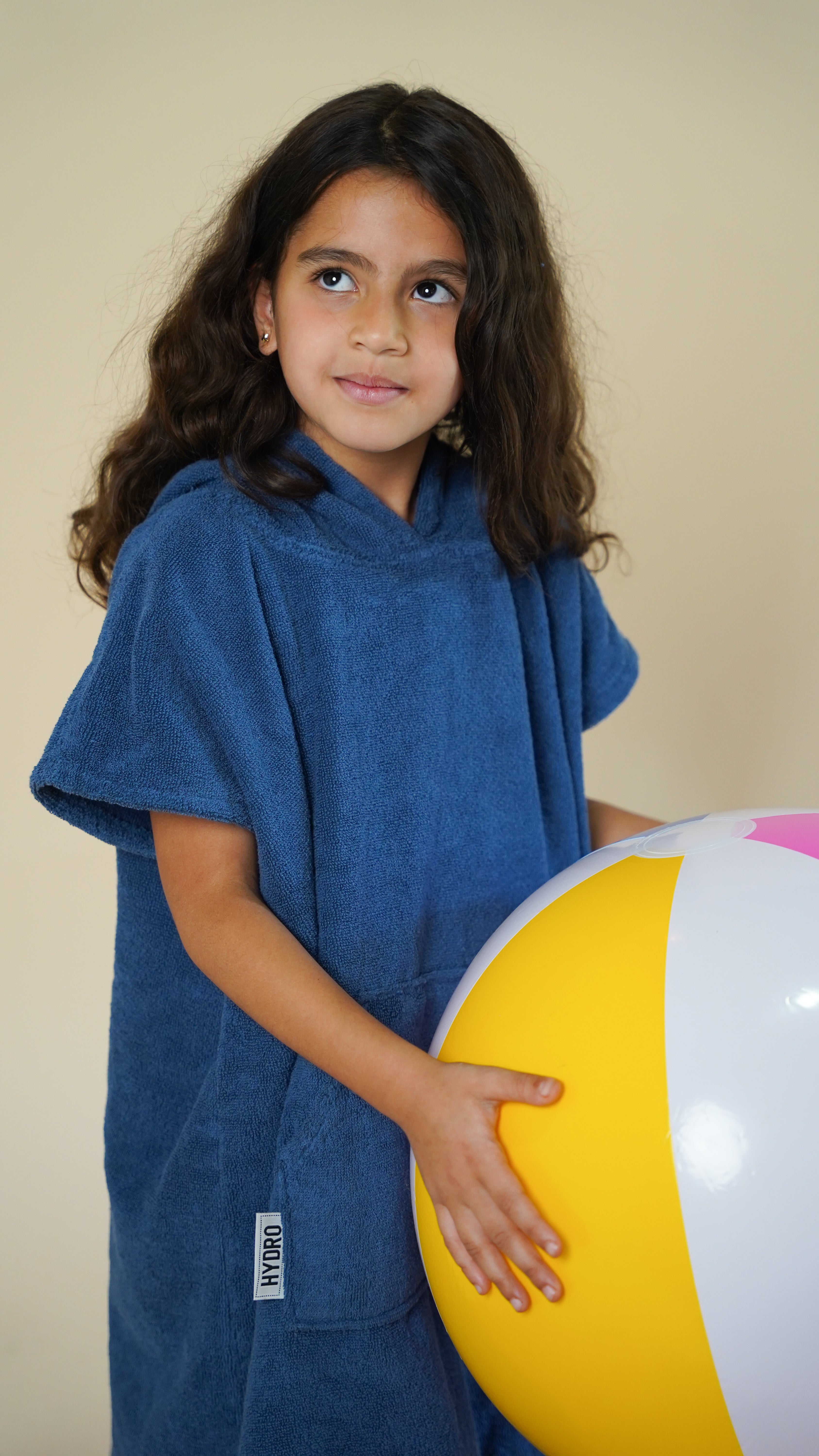 Blue Towel Coverup |  Kids