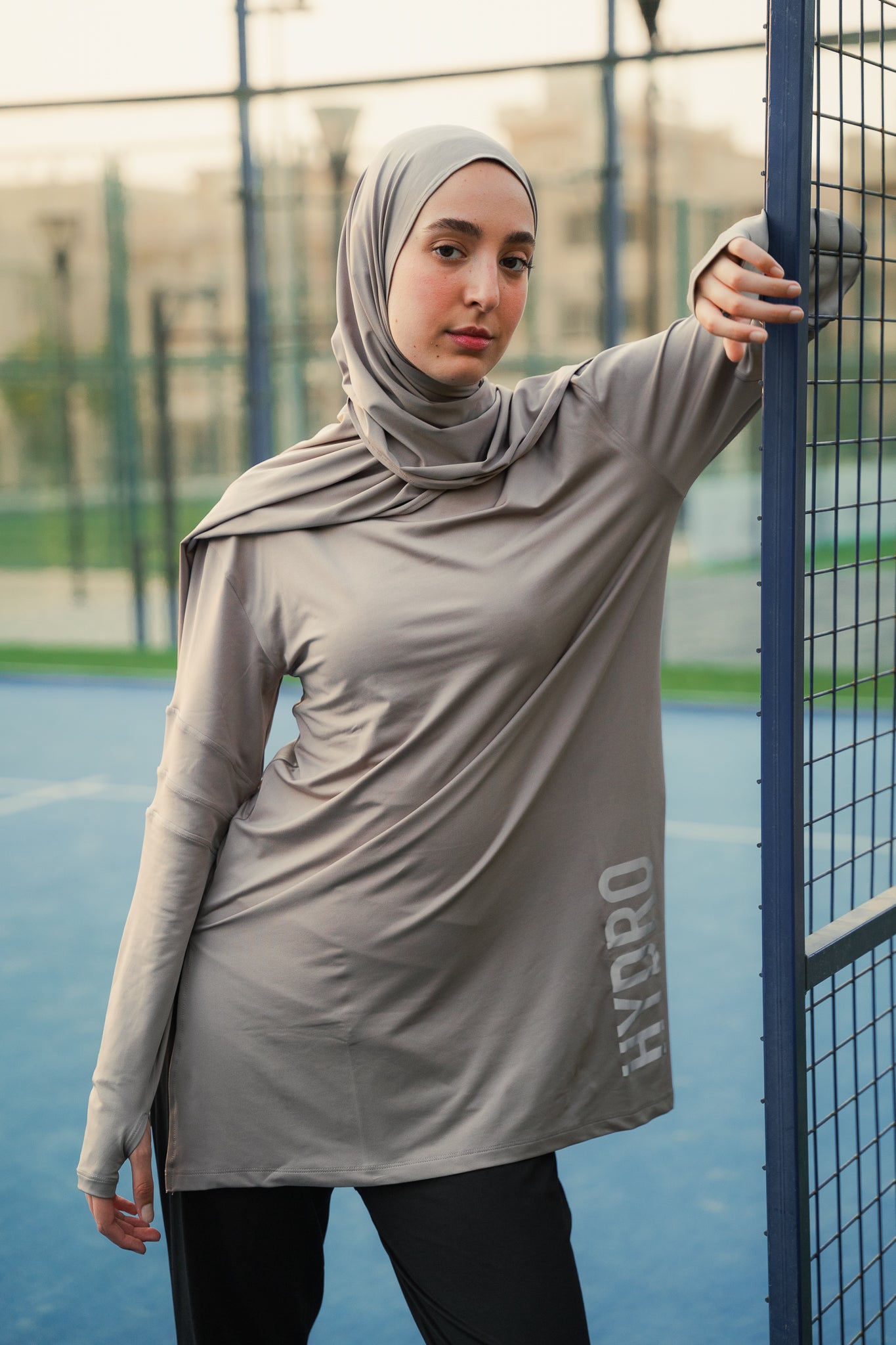 The Hydra Tee (Long) - Beige