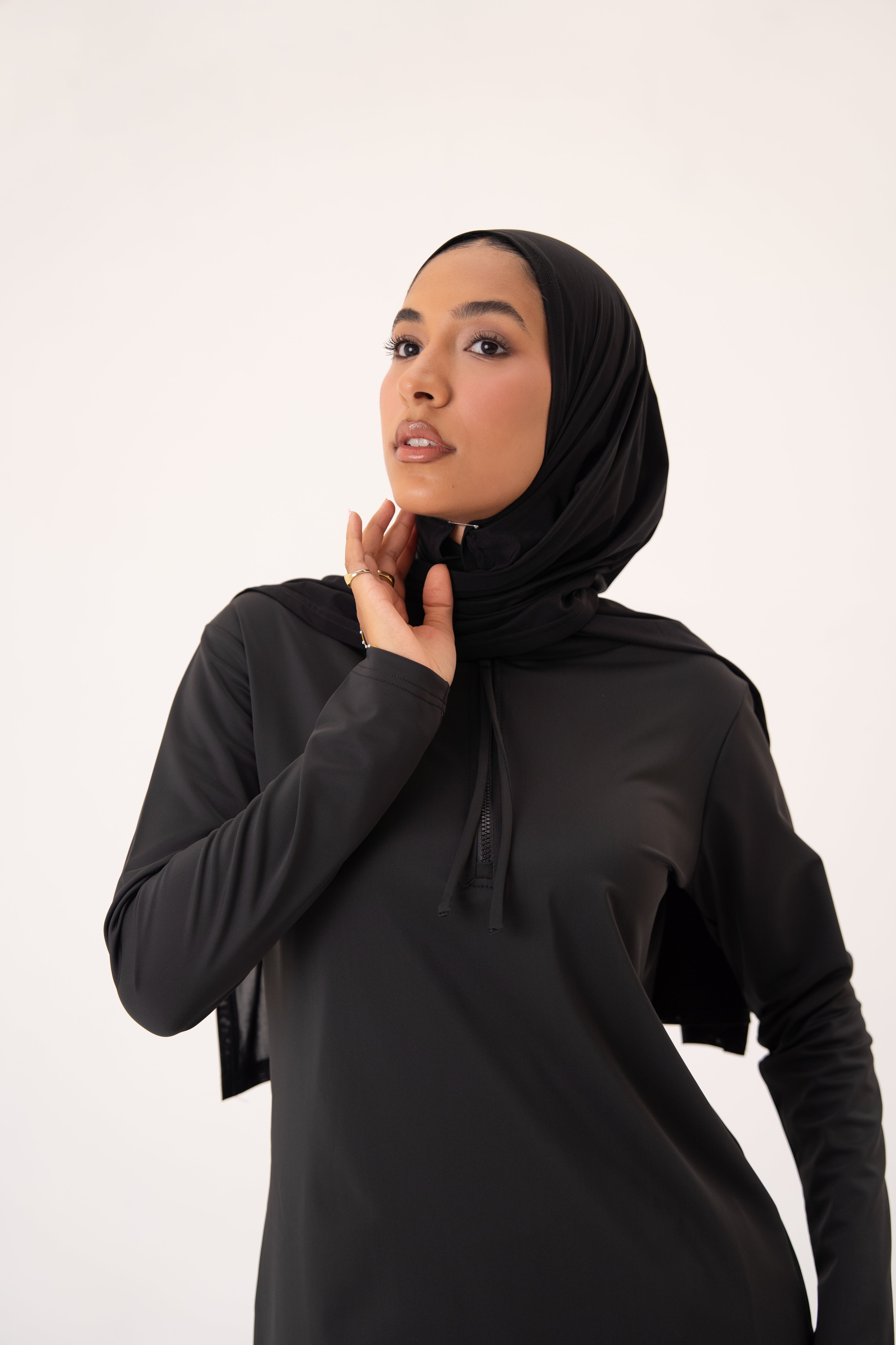 Swim Scarf | Black