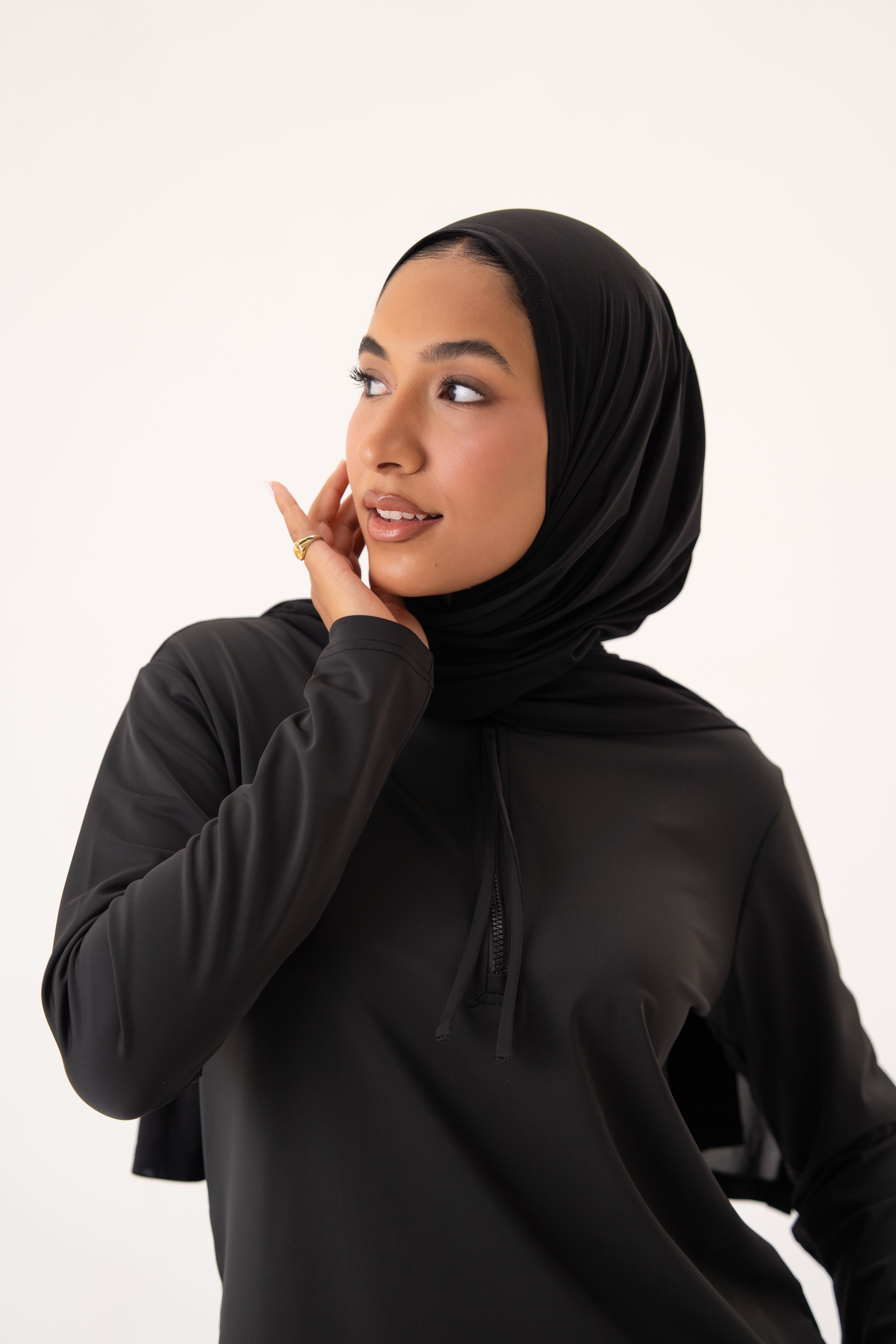 Swim Scarf | Black