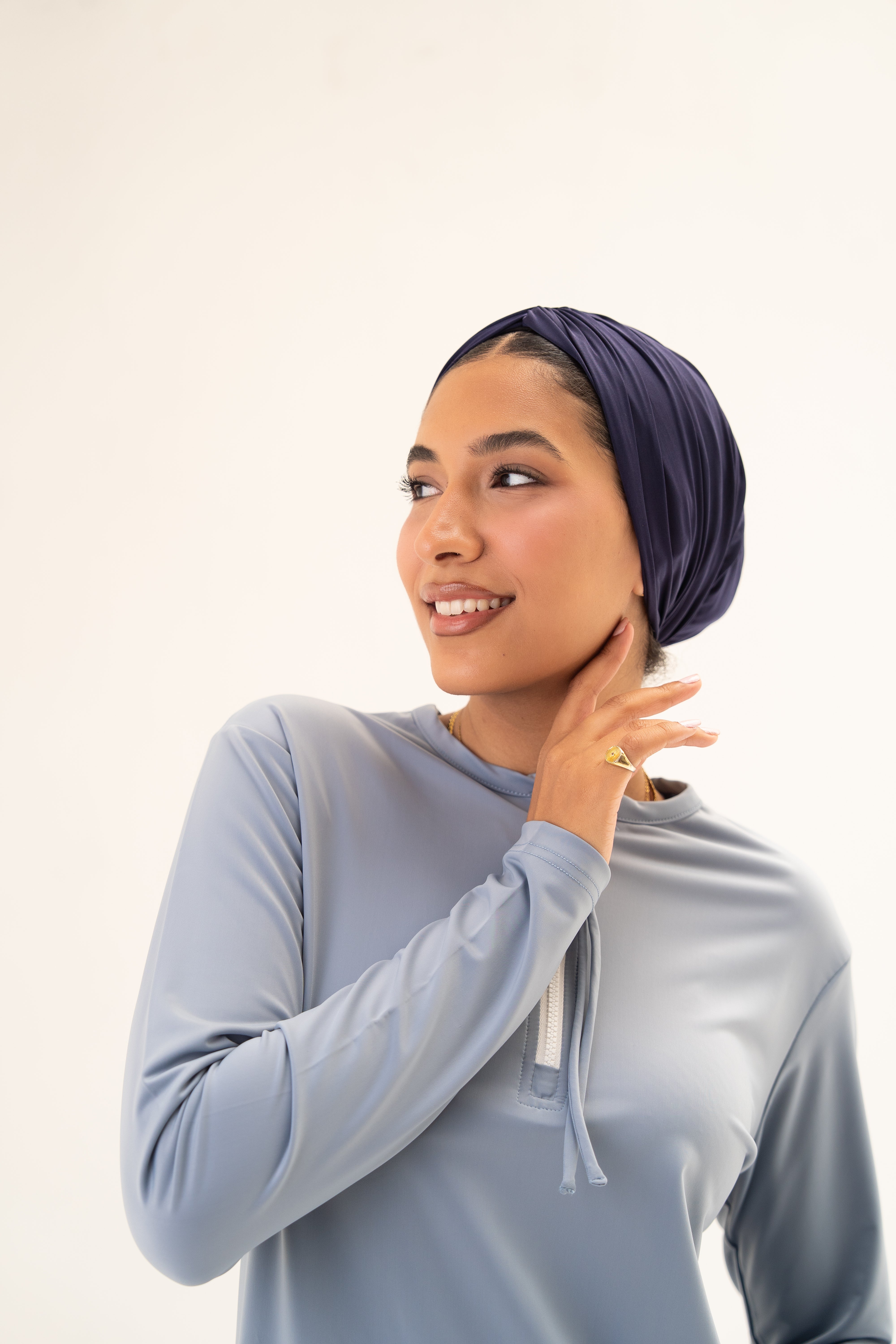 Swim Turban | Navy