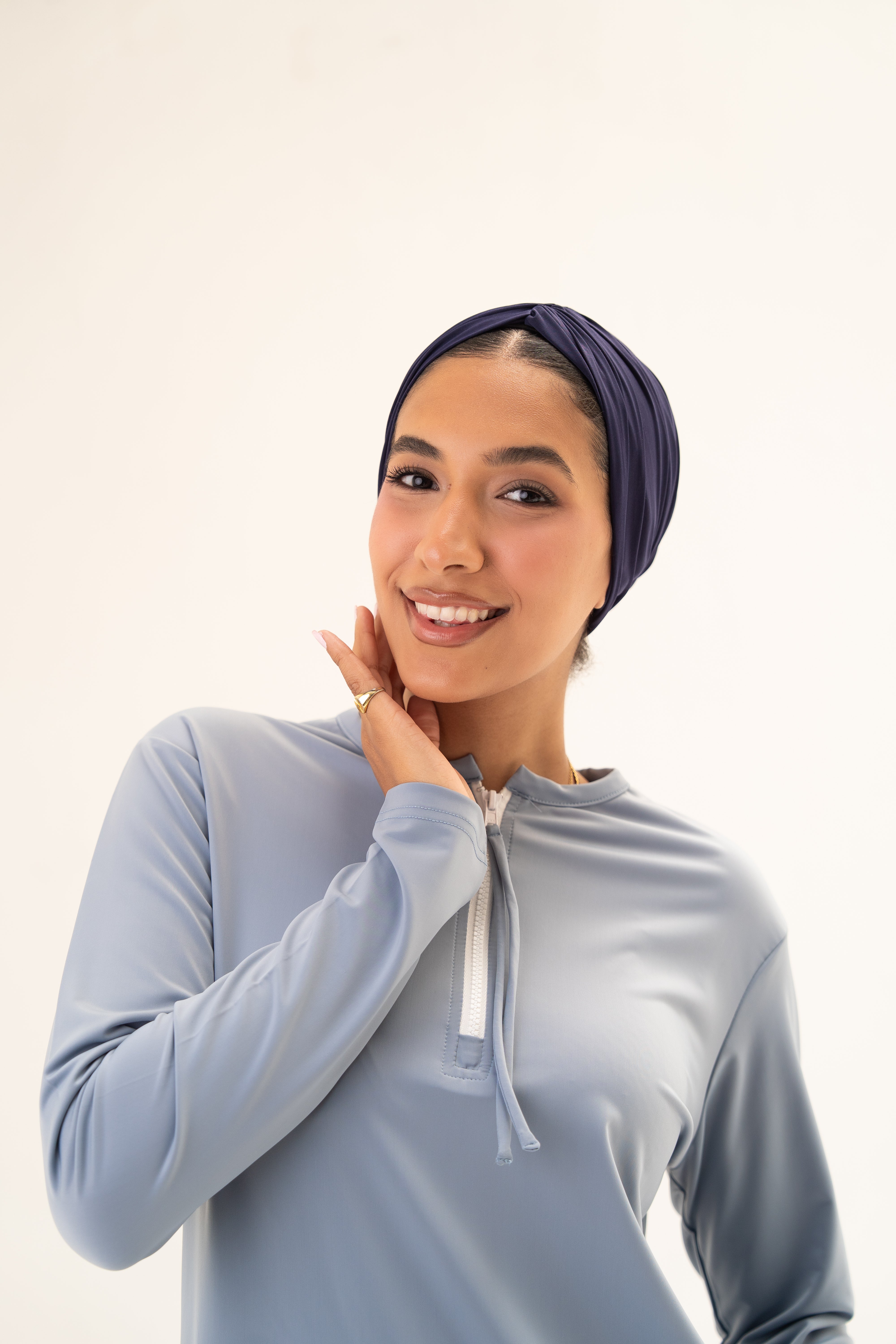 Swim Turban | Navy