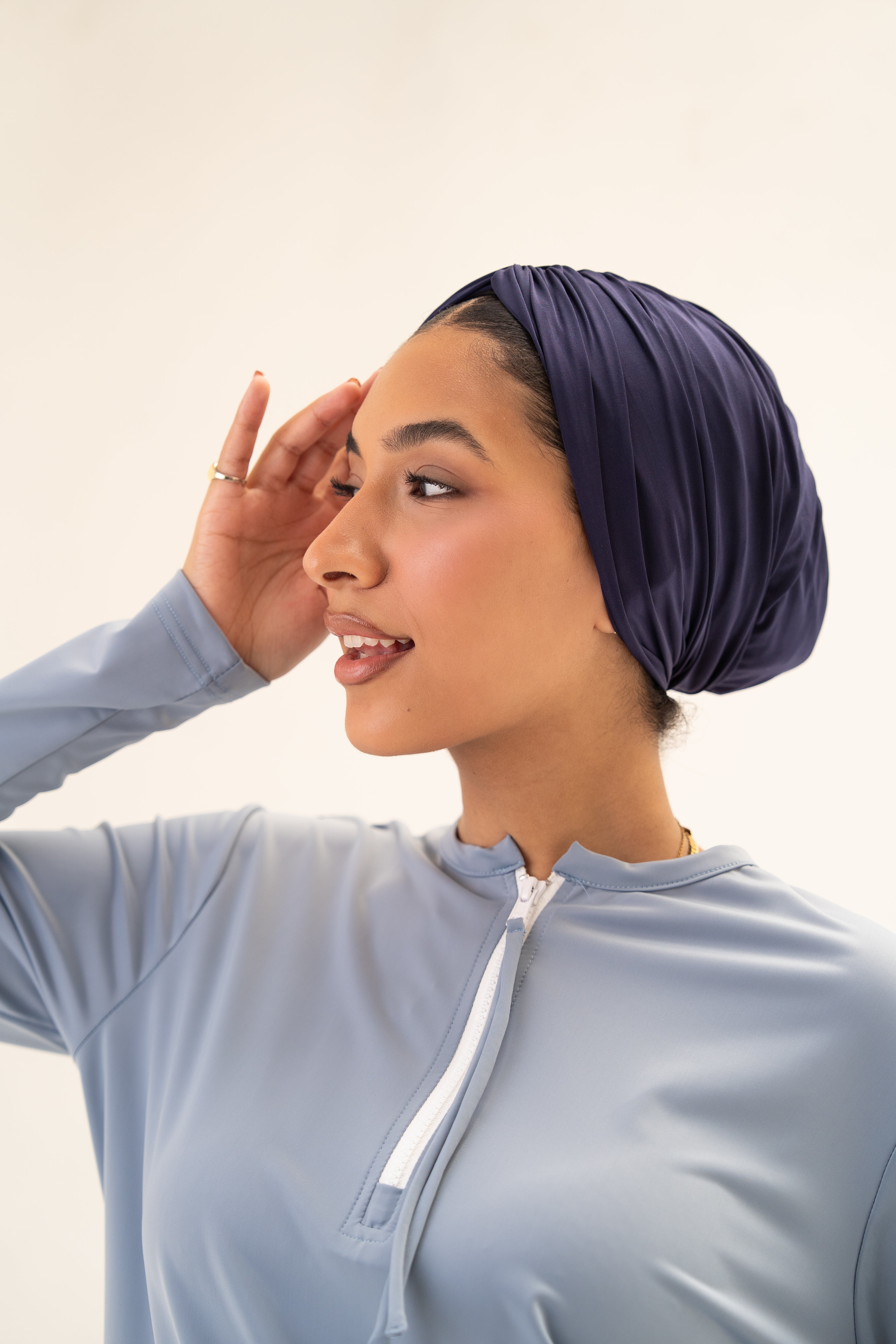 Swim Turban | Navy