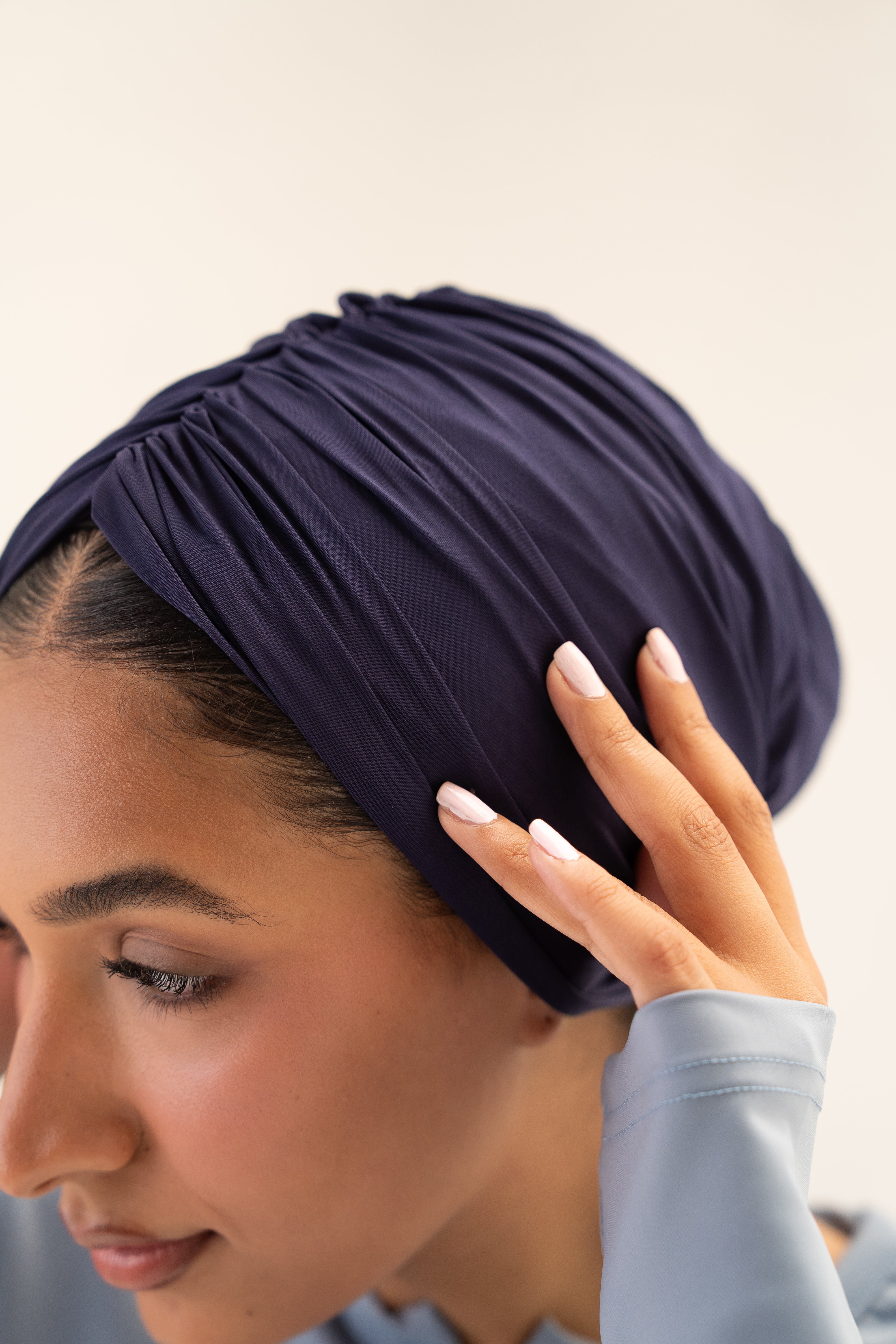 Swim Turban | Navy