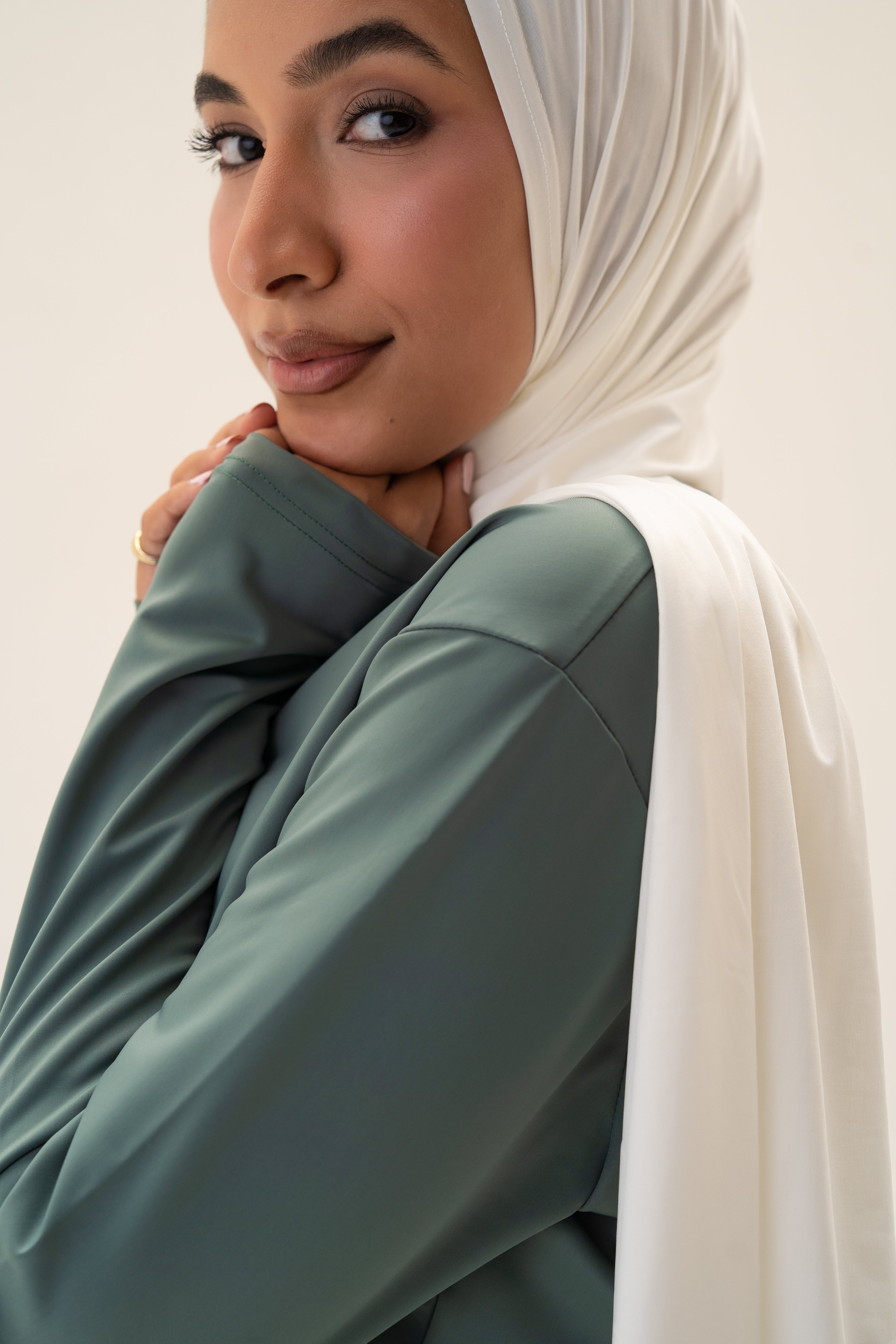 Swim Scarf | White