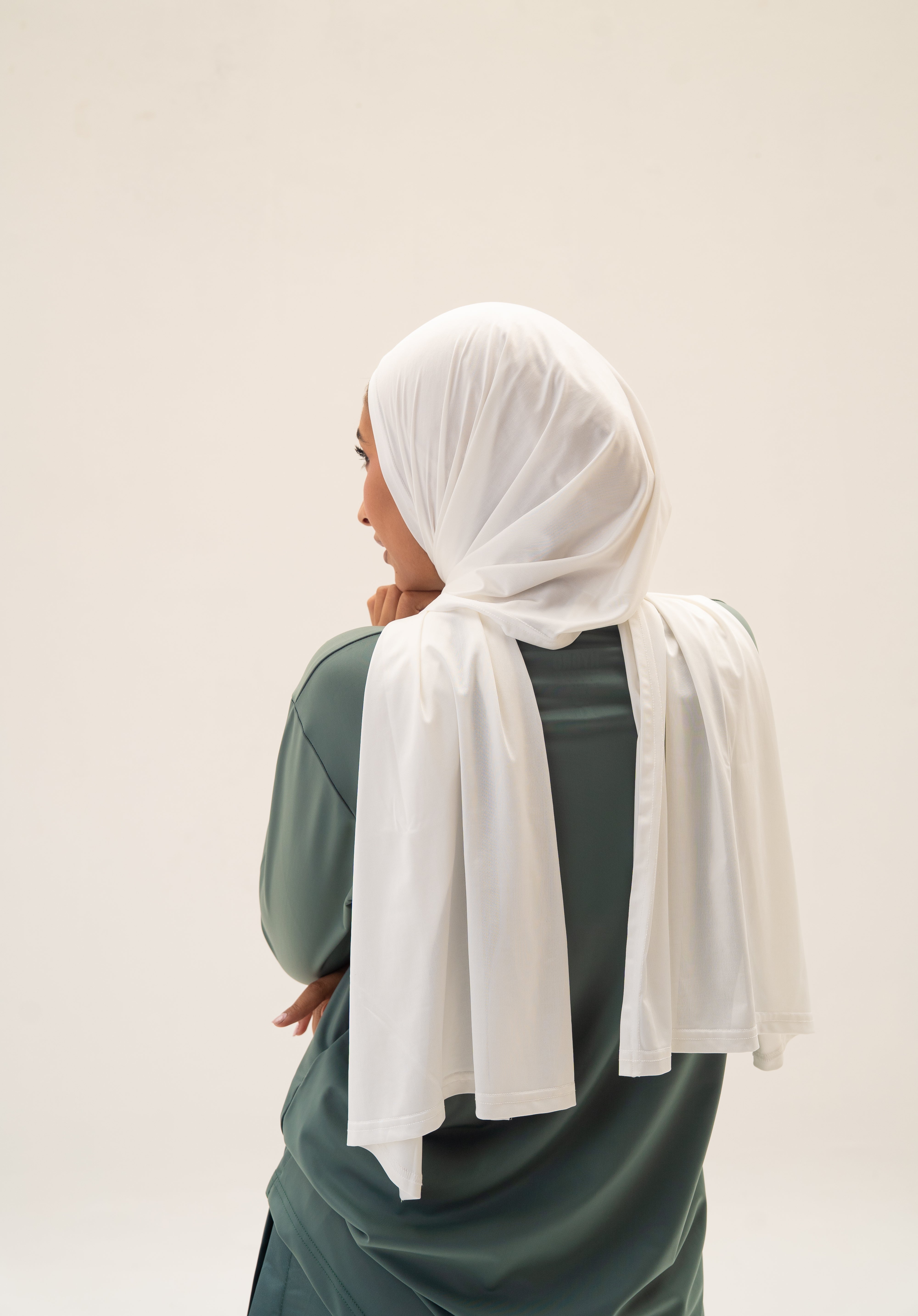 Swim Scarf | White