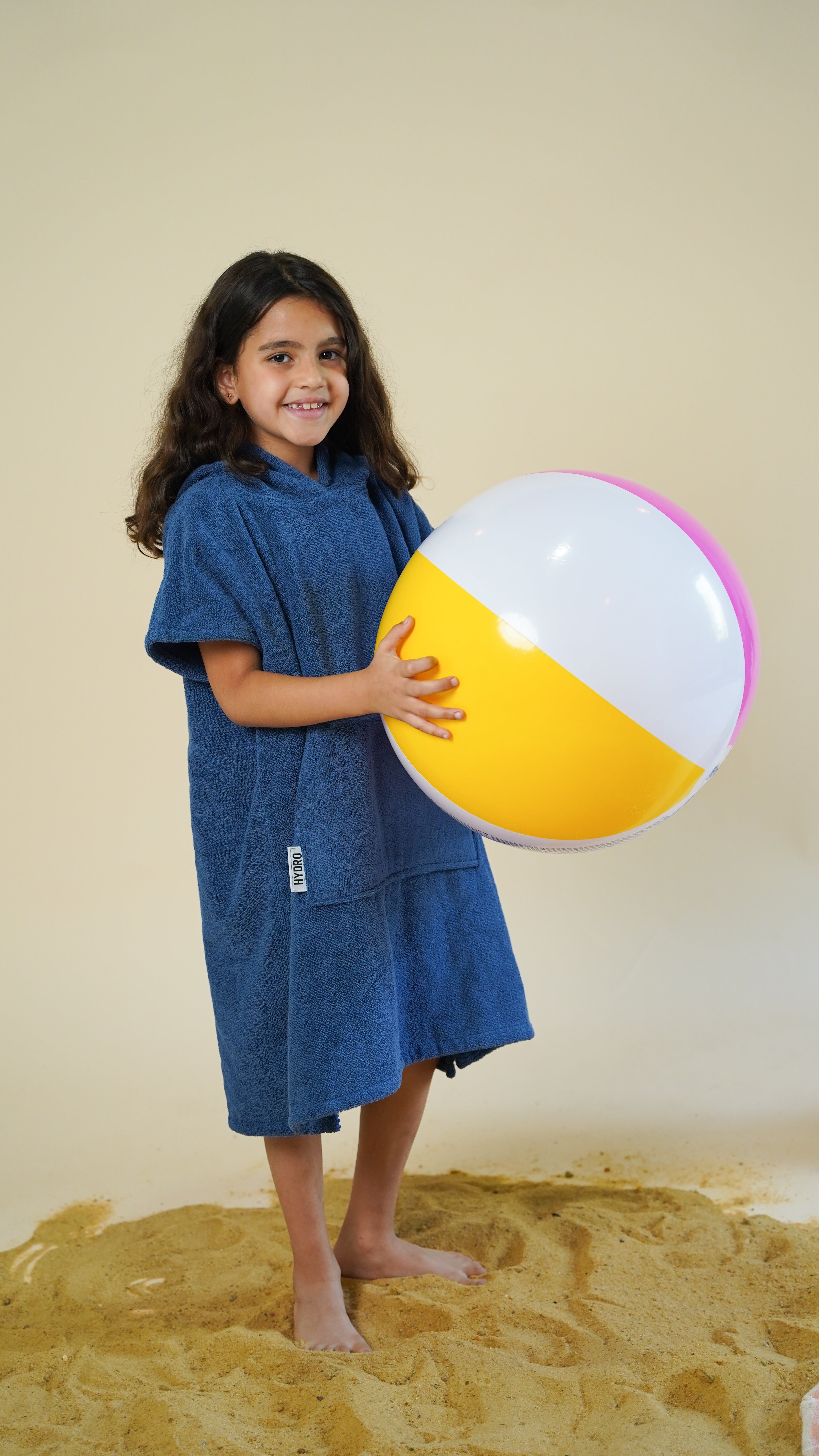 Blue Towel Coverup |  Kids