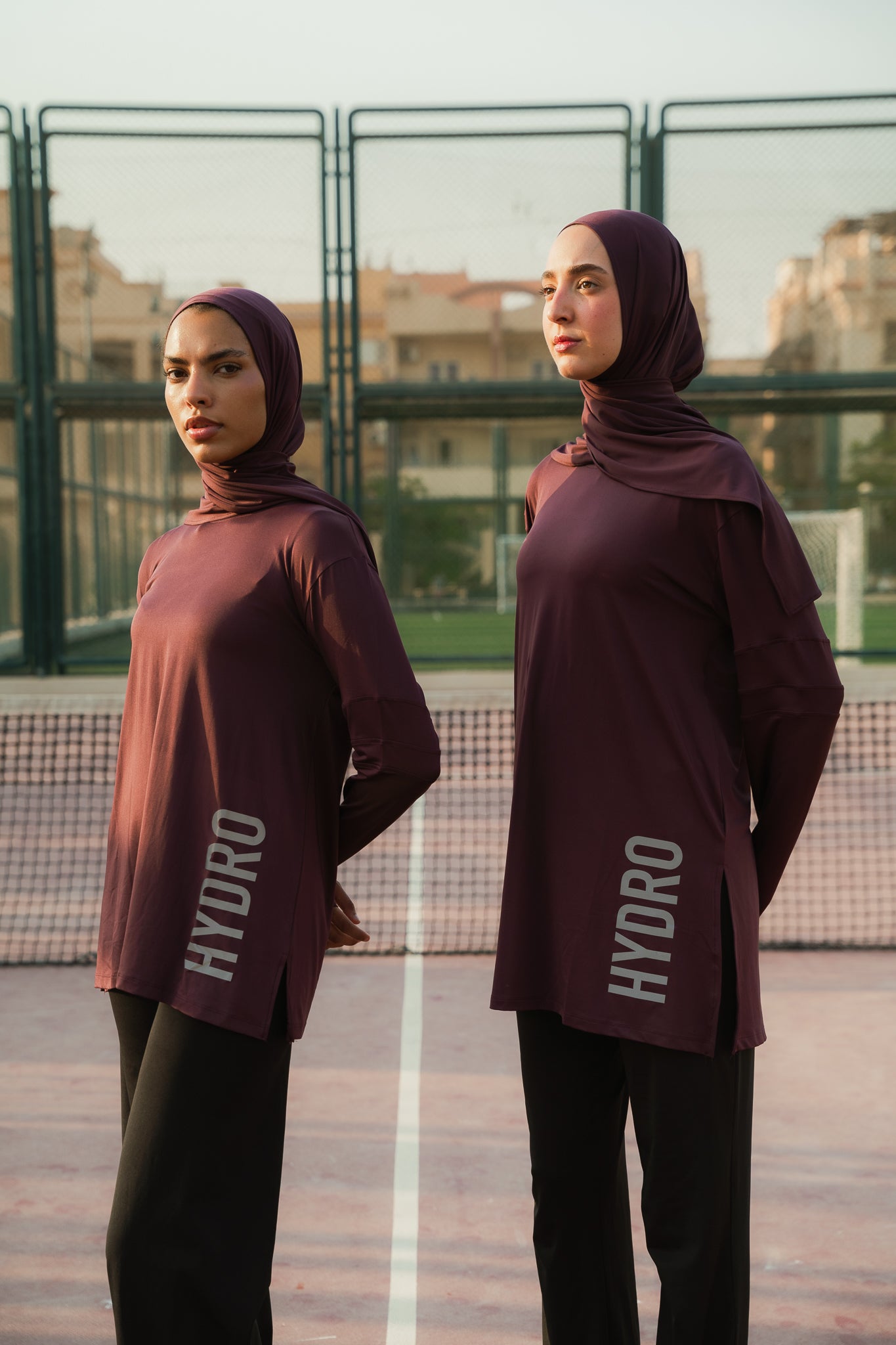 The Hydra Tee (Long) - Burgundy