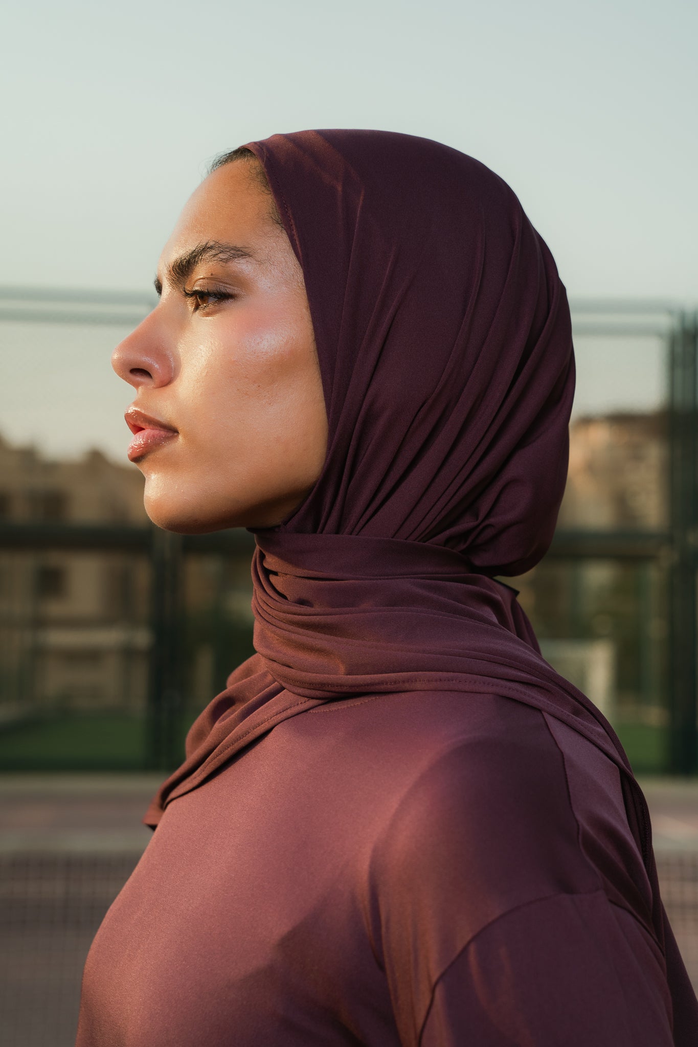 The StayOn Scarf | Burgundy