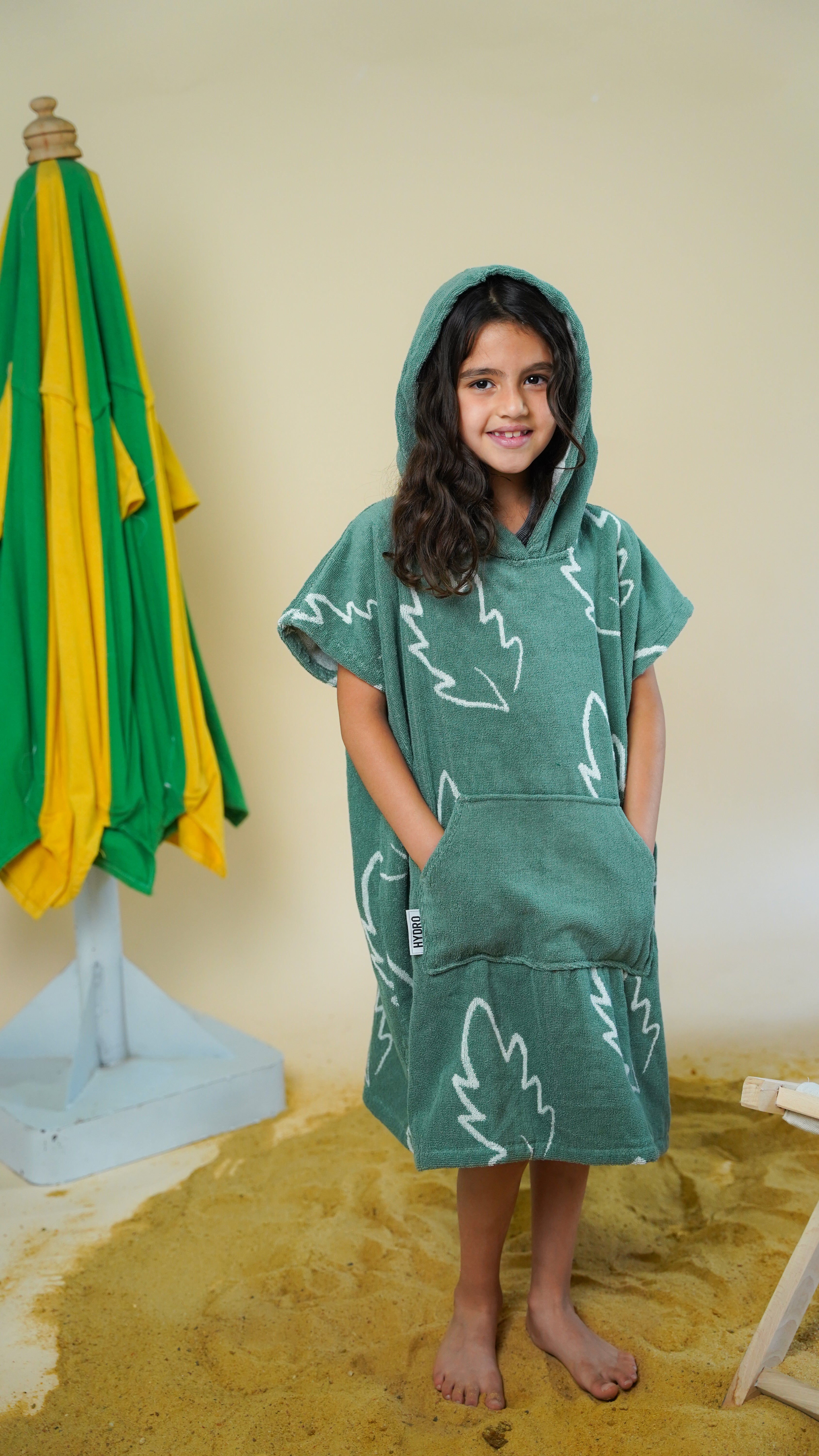 Tropical Sage Towel Coverup |  Kids